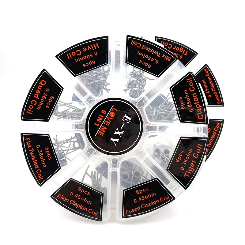 Vmiss 8 In 1 Prebuilt Coil Cla - огляд і ціна Clapton Wire Pre Built