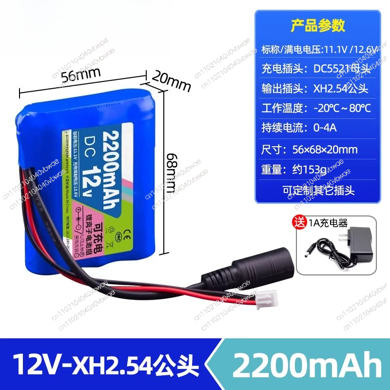 12V lithium battery pack large - огляд і ціна Battery Case Storage