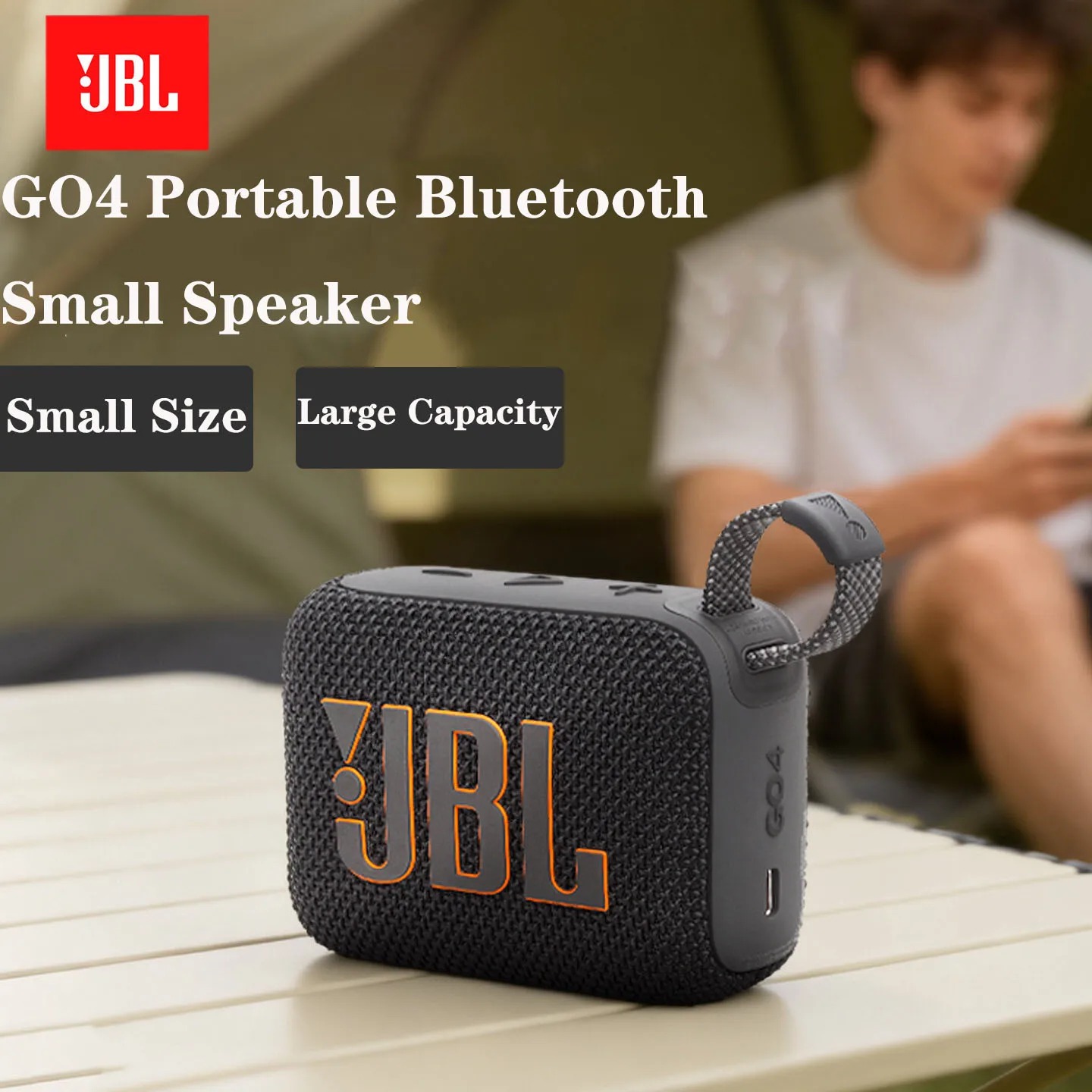 JBL GO4 Portable Wireless Blue - огляд і ціна Jbl Speaker Go 4