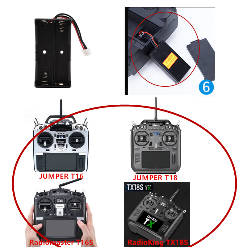 18650 Battery Compartment for  - огляд і ціна Battery Case Storage