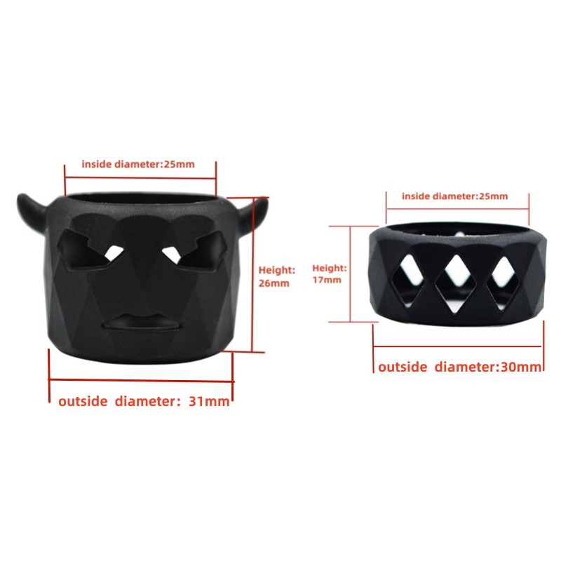 6PCS FATUBE Bulb Tube Bullhead - огляд і ціна Vape Ring