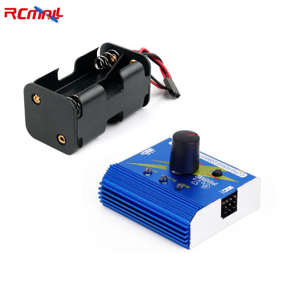 RCmall 3CH ESC Servo Tester G. - огляд і ціна Battery Case Storage