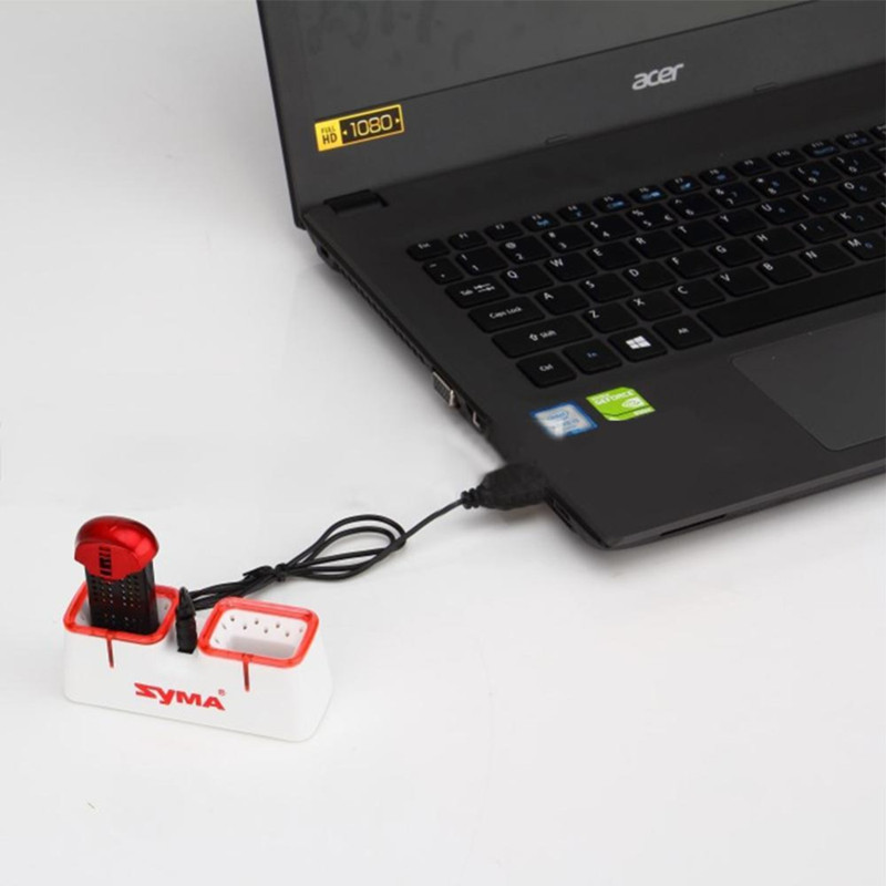 Dual USB Fast Charger for Syma - огляд і ціна Battery Case Storage