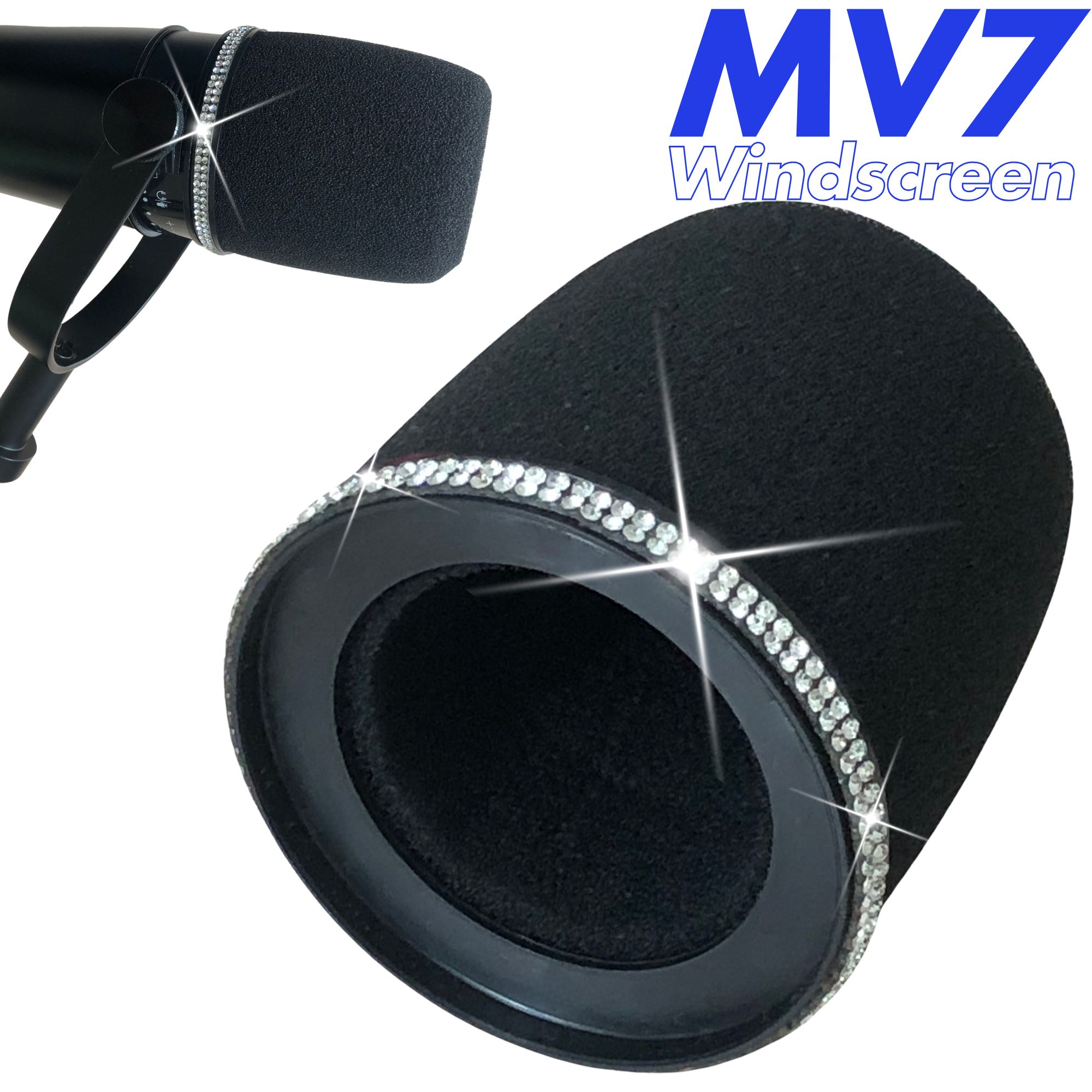 Shining MV7 Pop Filter for Shu - огляд і ціна Shure Mic Mv7